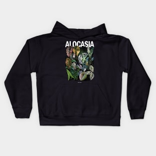 ALOCASIA JUNGLE Variegated Kids Hoodie